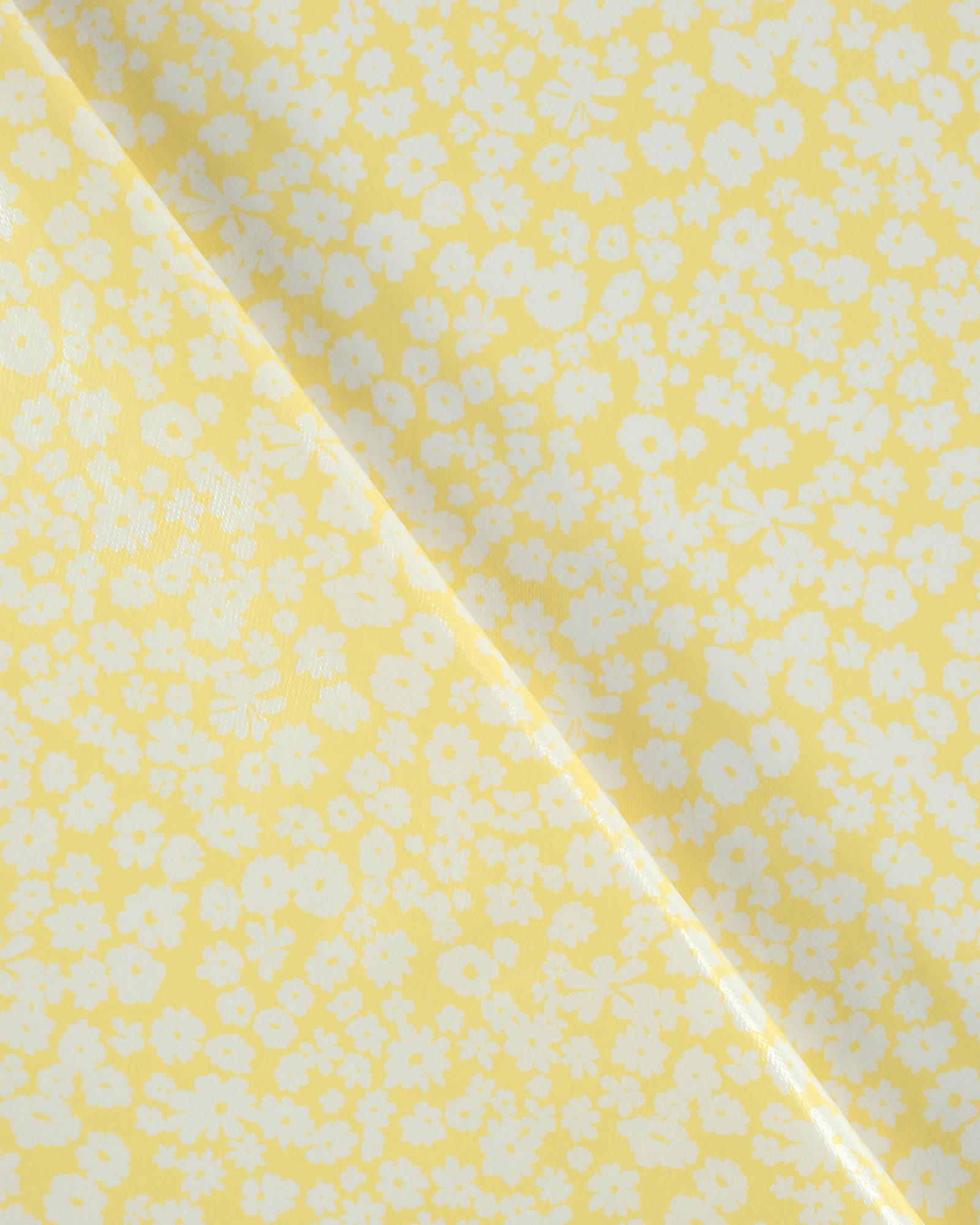 Non-woven oilcloth warm yellow w flower 866135_pack