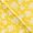 Non-woven oilcloth yellow w elderflower