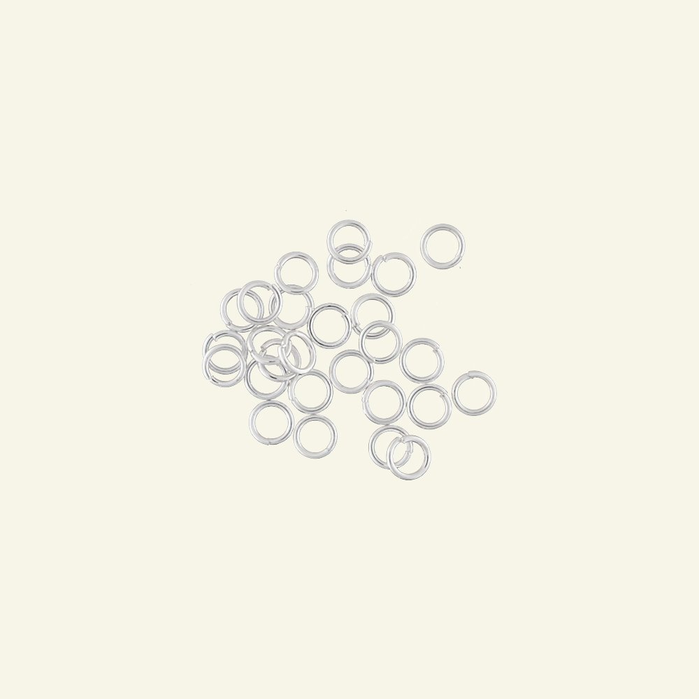O-ring 6mm/4,5mm silver colored plated 45790_pack