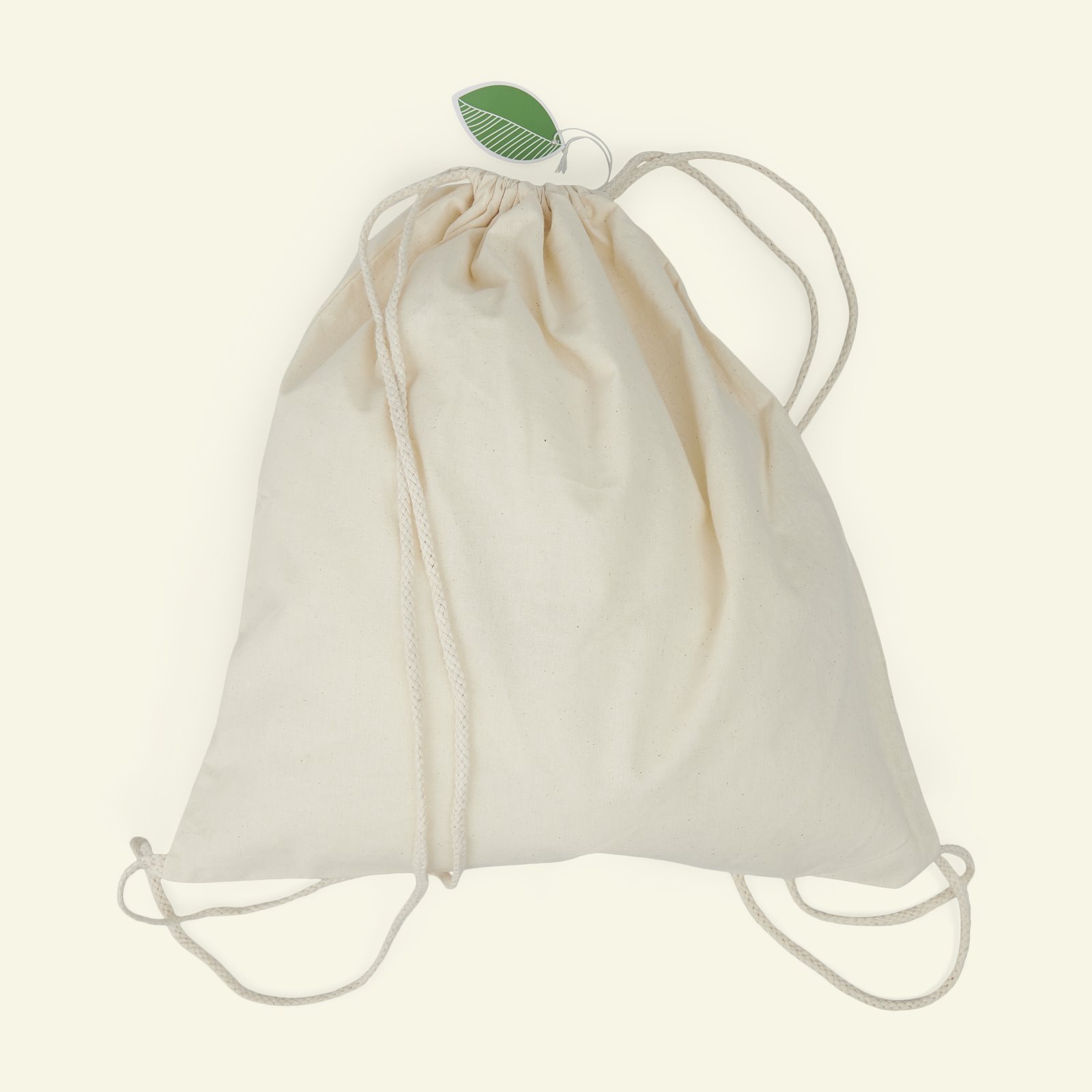 Økologisk Bomulds gymnastikpose, 37x41cm 96821_pack