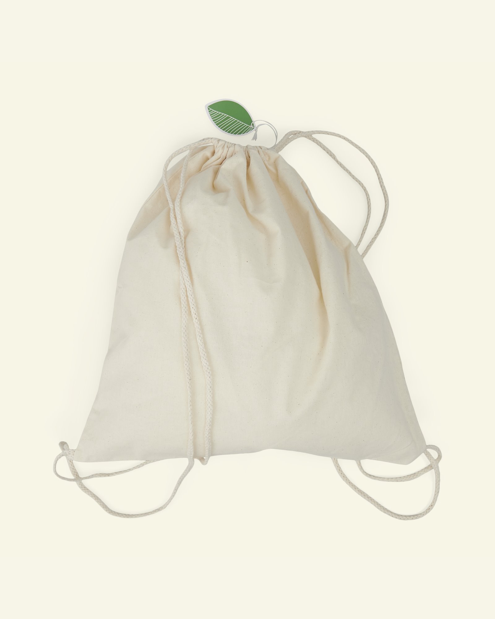 Organic cotton gym bag, 37*41 cm 96821_pack