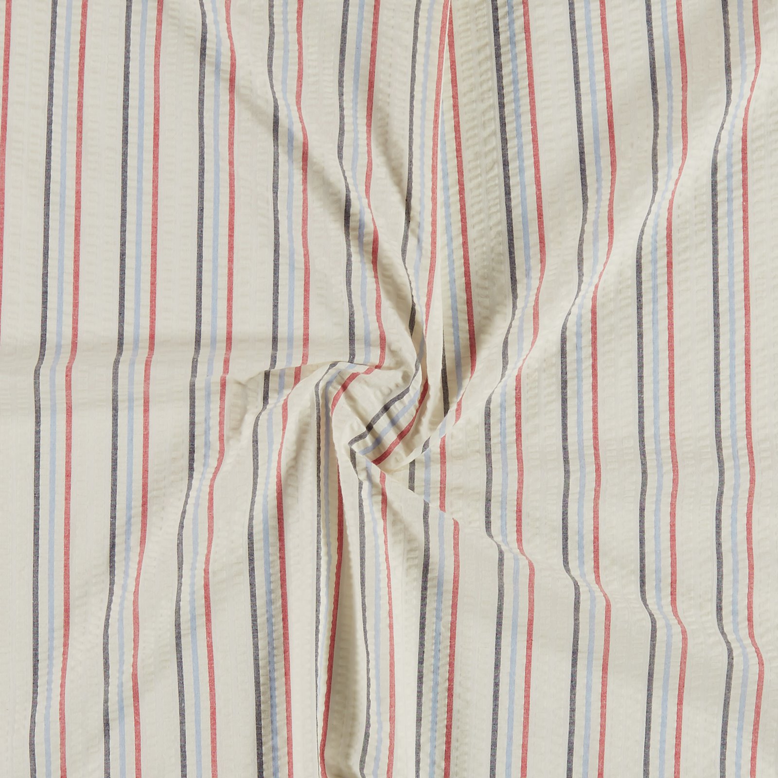 Organic seersucker, 100% cotton, with yarn-dyed stripes 580160_pack