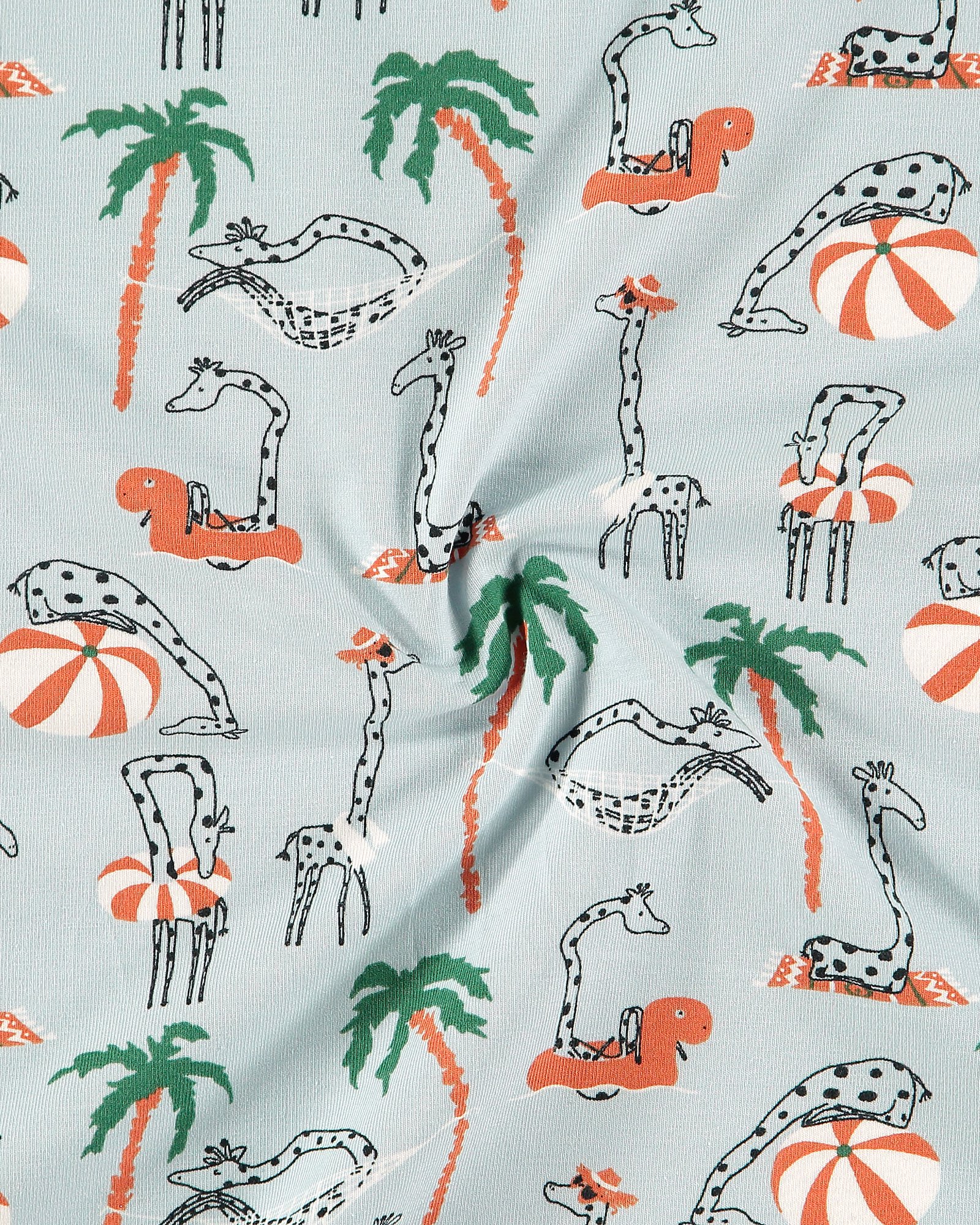 Organic stretch jersey lyseblå med giraf 272941_pack