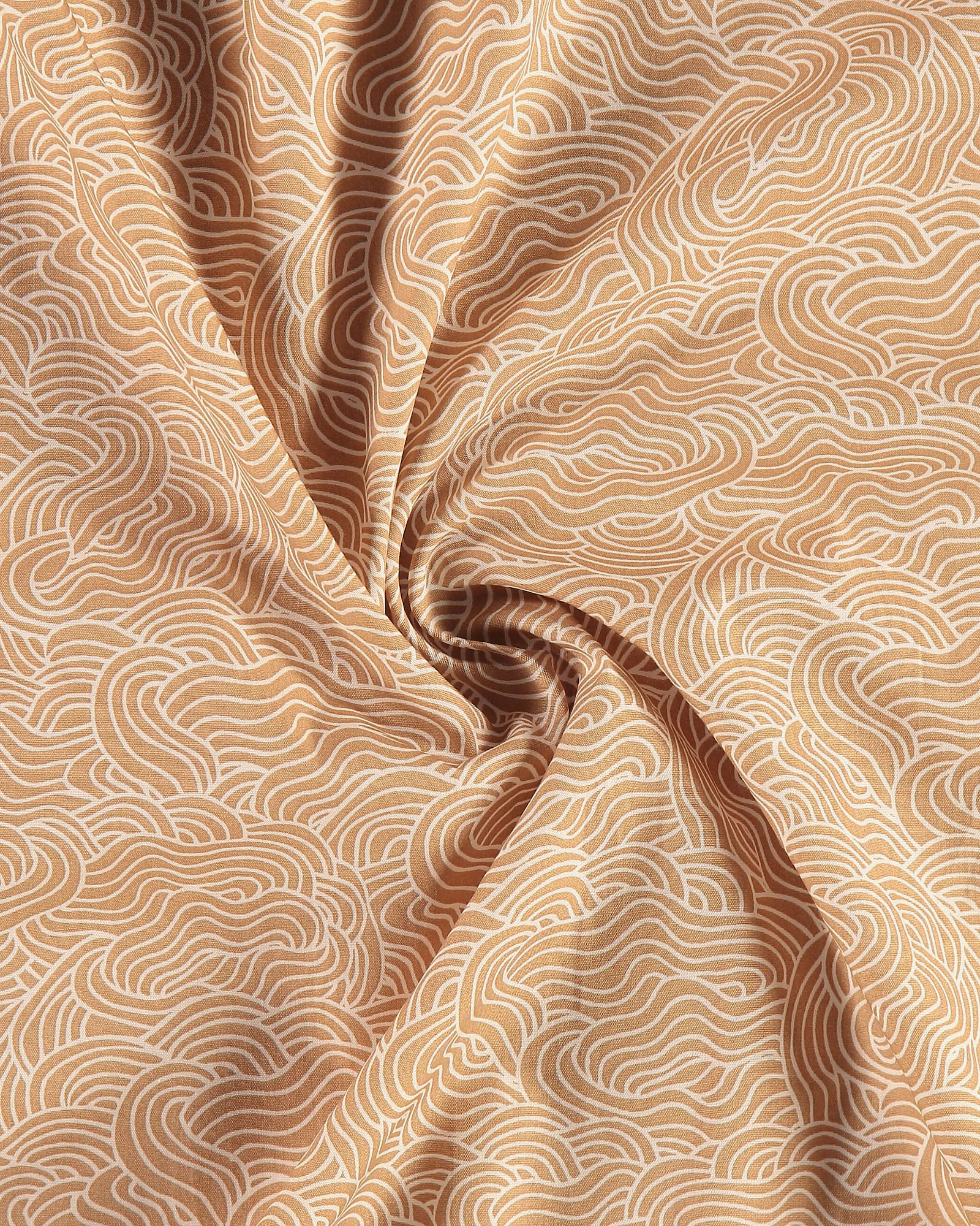 Organic woven cotton light walnut wave 501960_pack