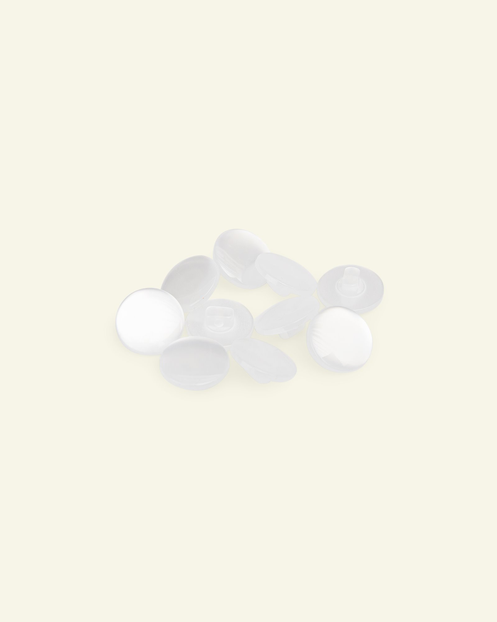 Ösenknopf perlmuttfarb. 15mm weiß 10Stk. 33477_pack