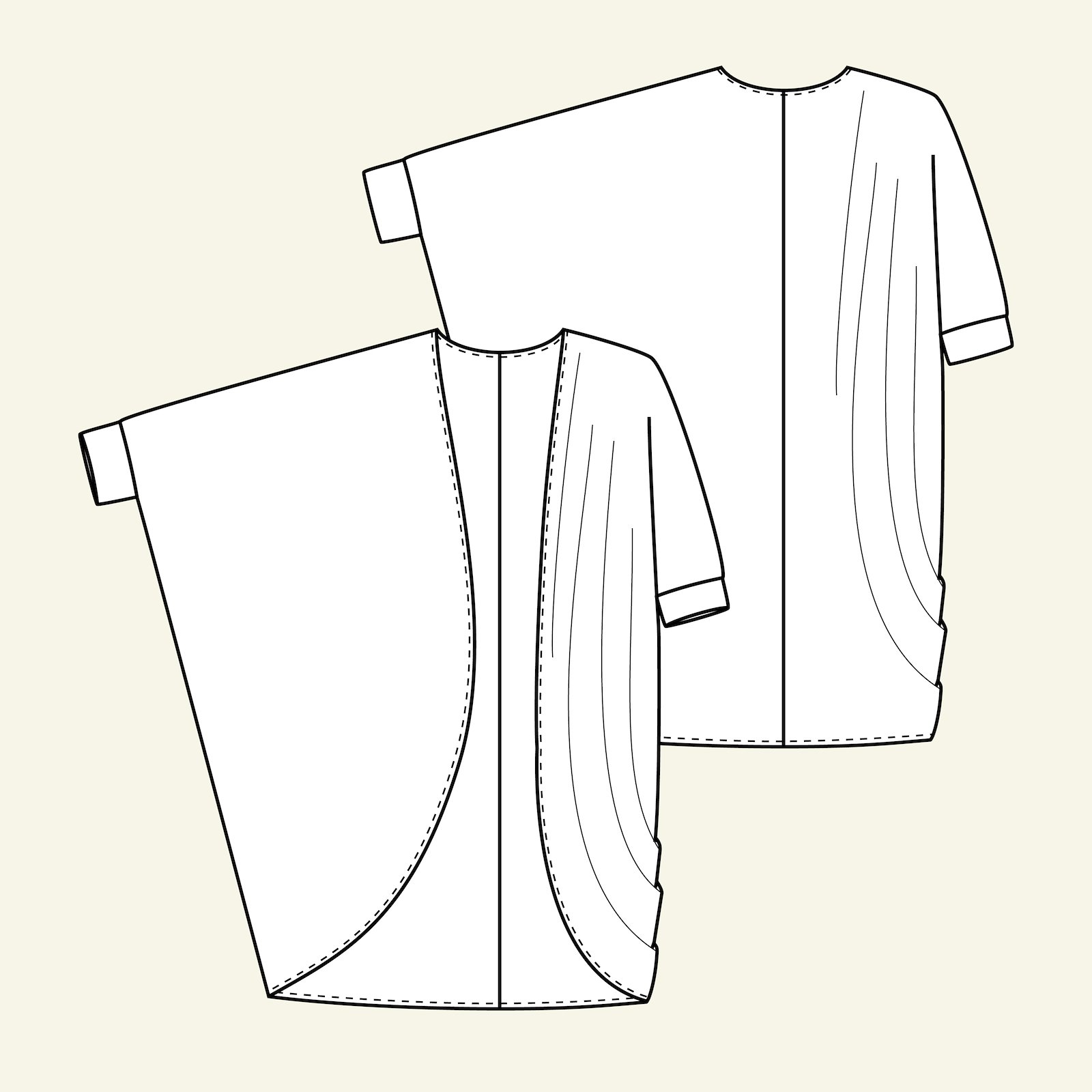 Oversize cardigan, 50/22 p72003_pack