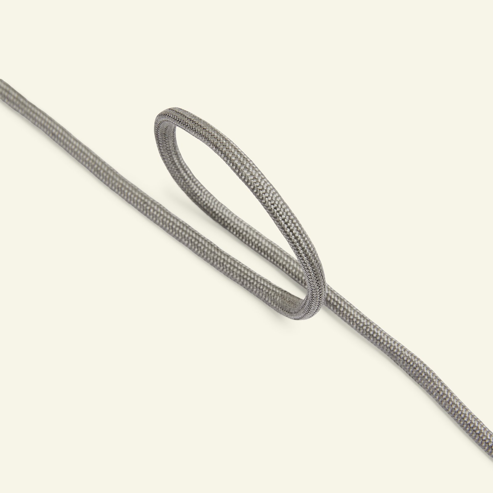 Parachute cord imitated 4mm dark grey 3m