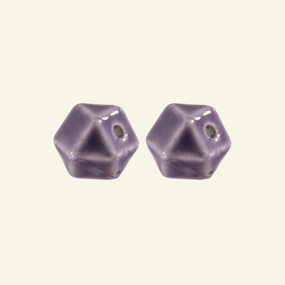 Pärla porslin18x25mm lavendel 2st 46950_pack