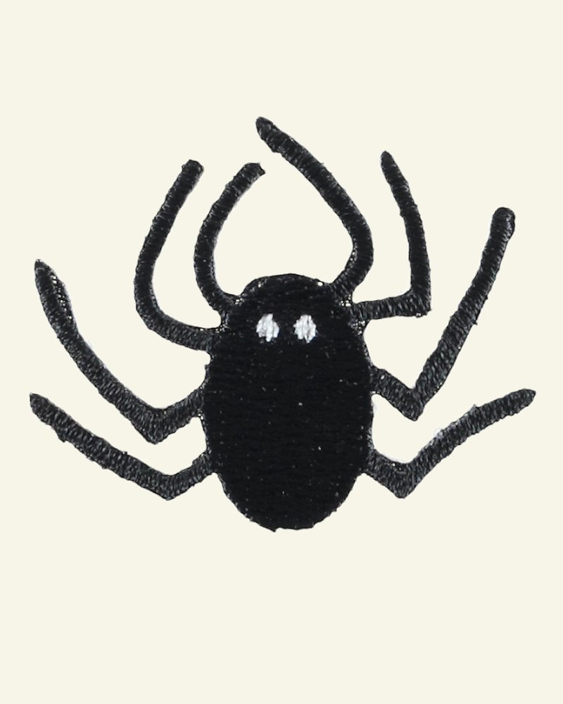 Patch 45x35mm black spider 23610_pack