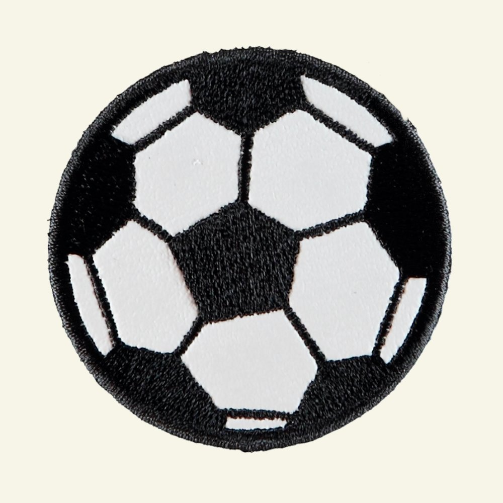 Patch 50mm football 23203_pack