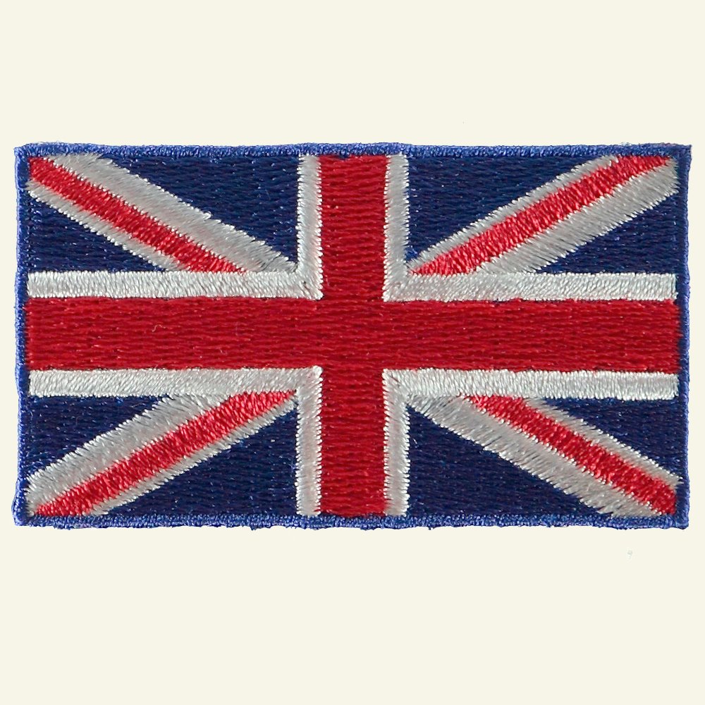 Patch 68x38mm english flag 1pc 23887_pack