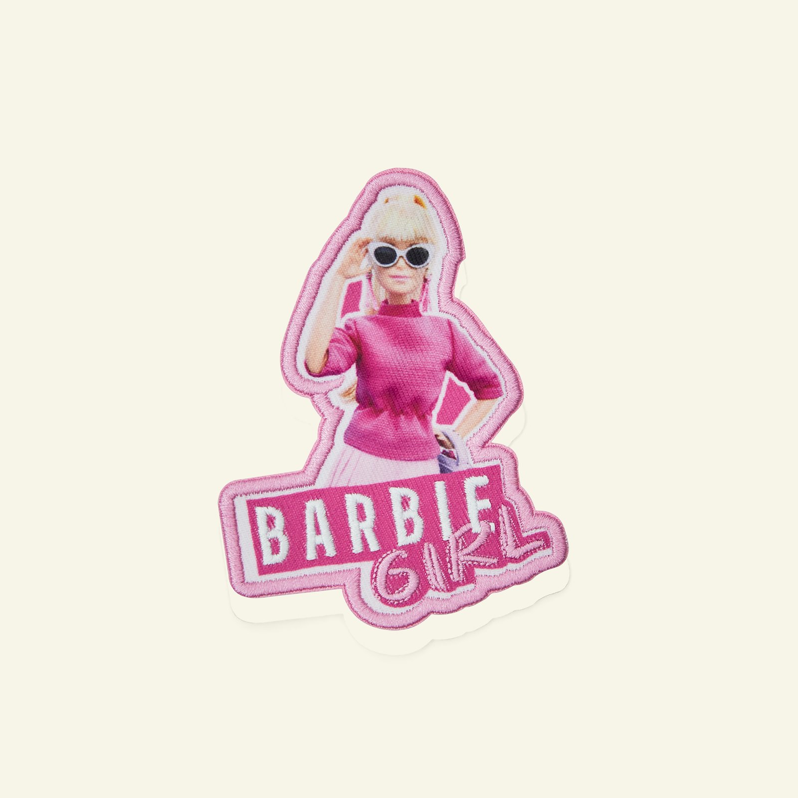 Patch Barbie Girl 85x65mm 1pcs 24990_pack