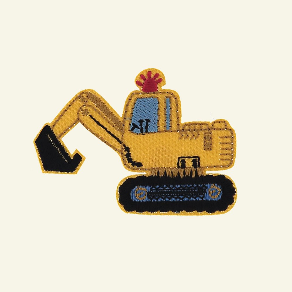 Patch digger 55x40mm yellow 1pc 26398_pack