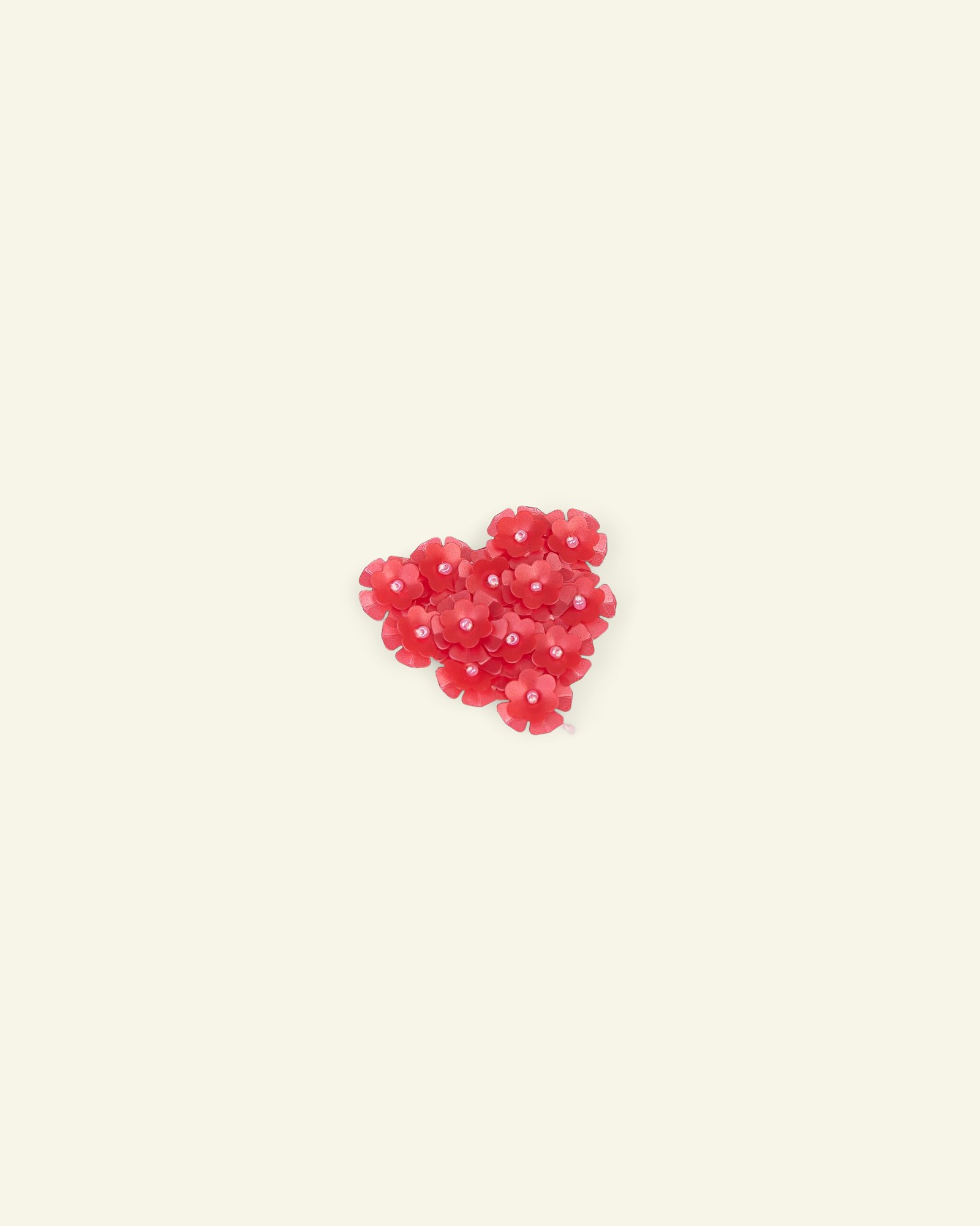 Patch heart 35x33mm sequin red 1pc 26508_pack