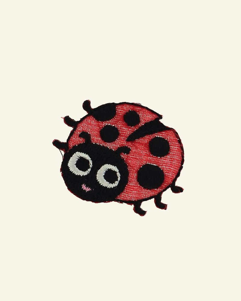 Patch ladybug 24x33mm red 1pc 24676_pack
