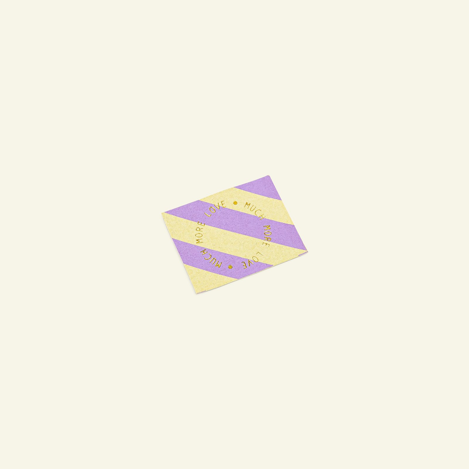 Patch Love 40x32mm yellow/purple 1pc 26503_pack