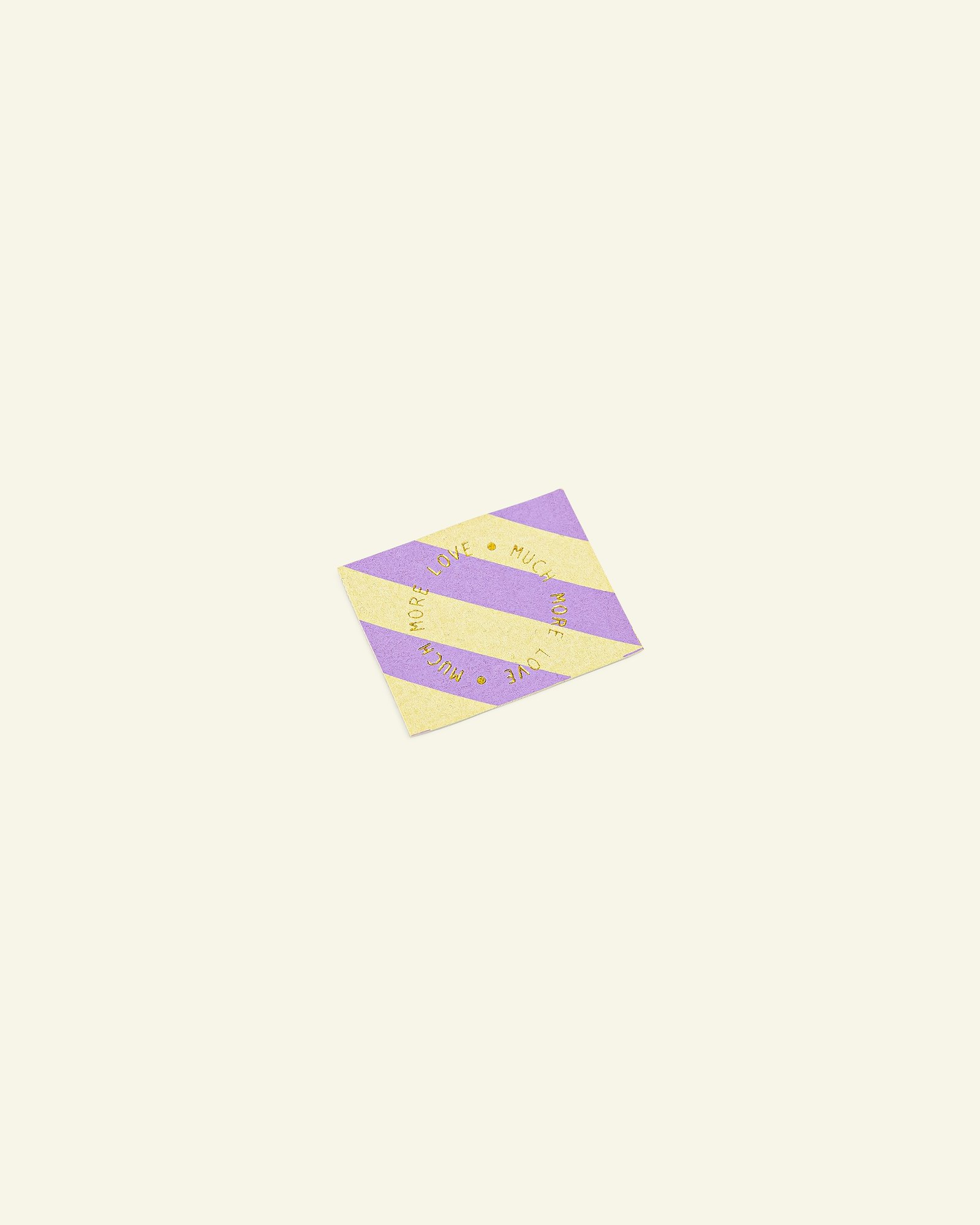 Patch Love 40x32mm yellow/purple 1pc 26503_pack