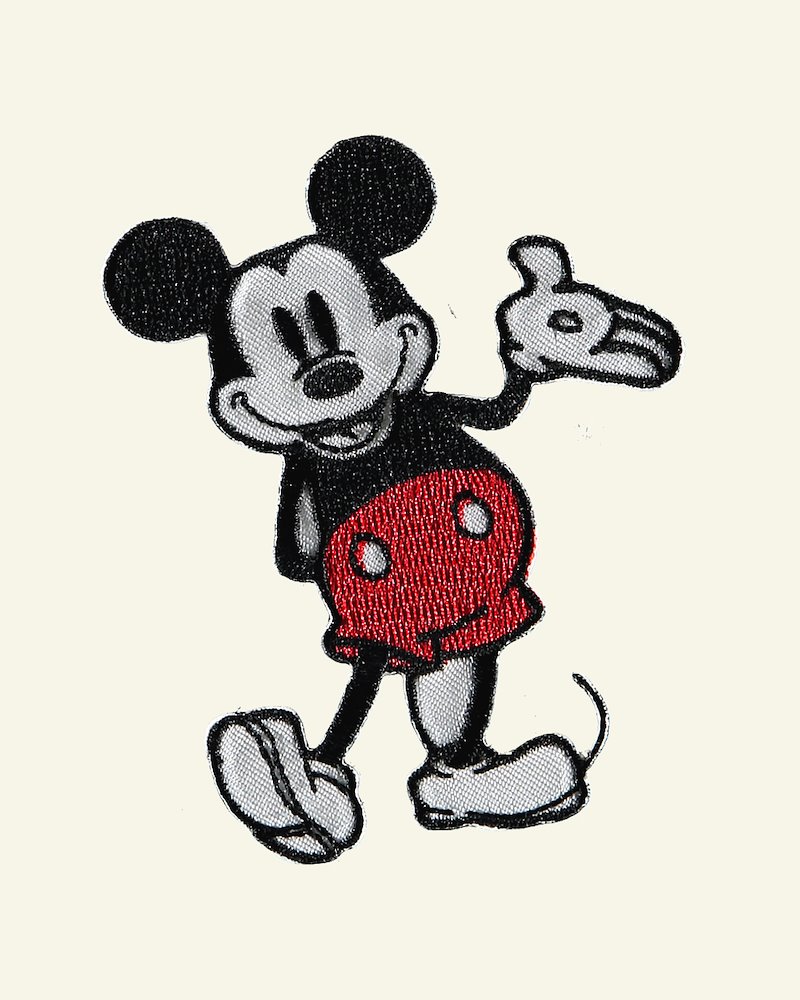 Patch Mickey Mouse 80x62mm 1pc 24704_pack