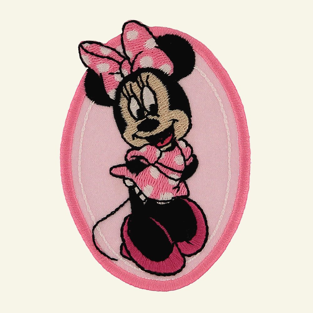 Patch Minnie Mouse 85x60m 1pc 24703_pack