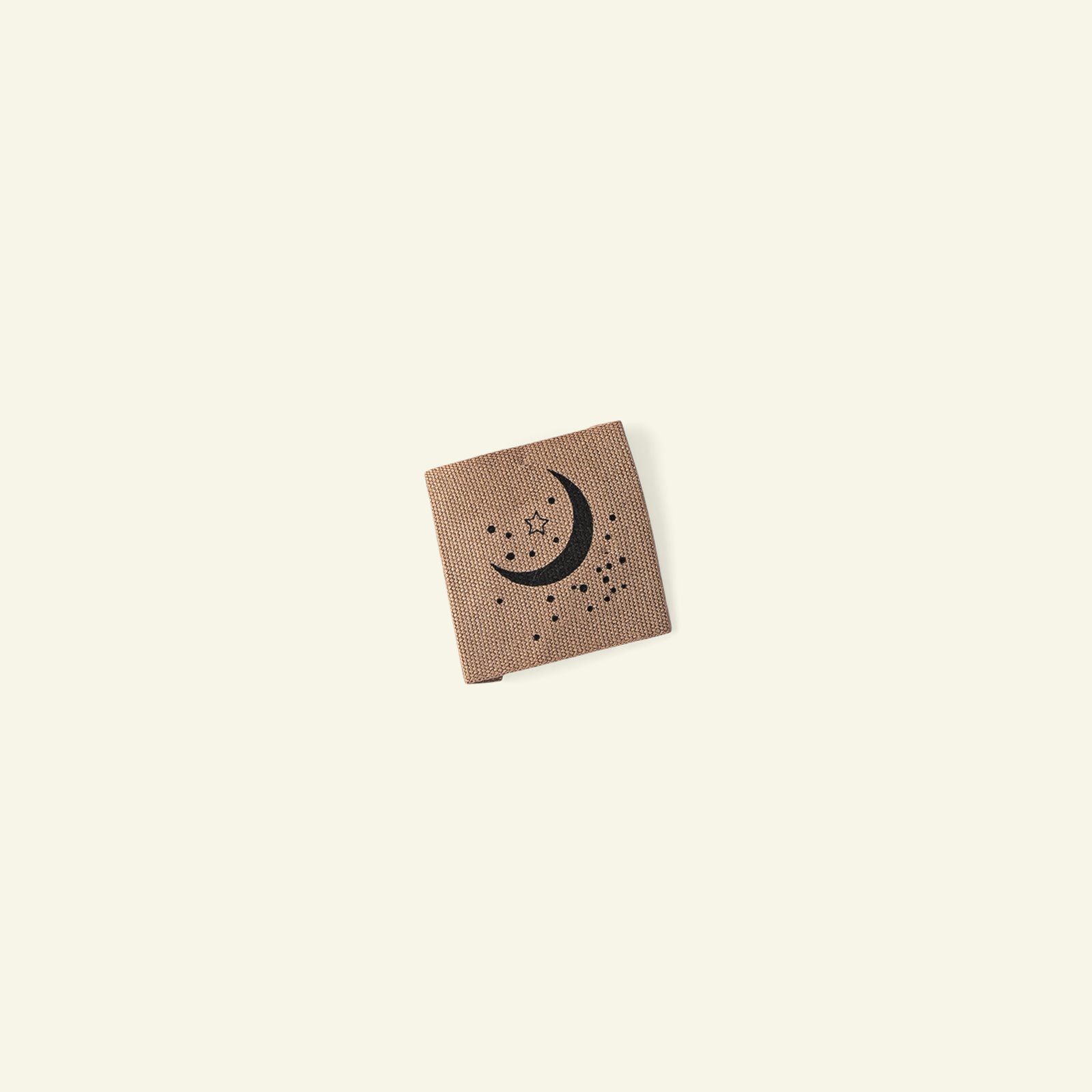 Patch moon 30x30mm caramel 1pc 24877_pack