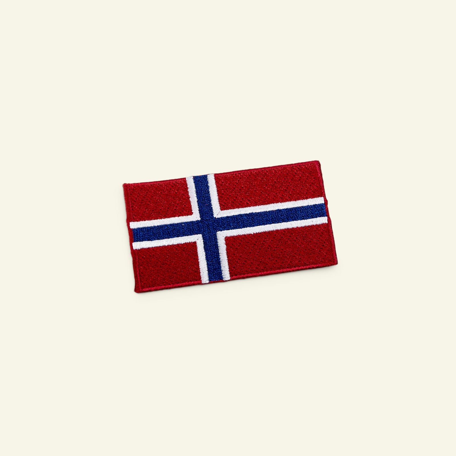 Patch Norwegian flag 68x38mm 23718_pack