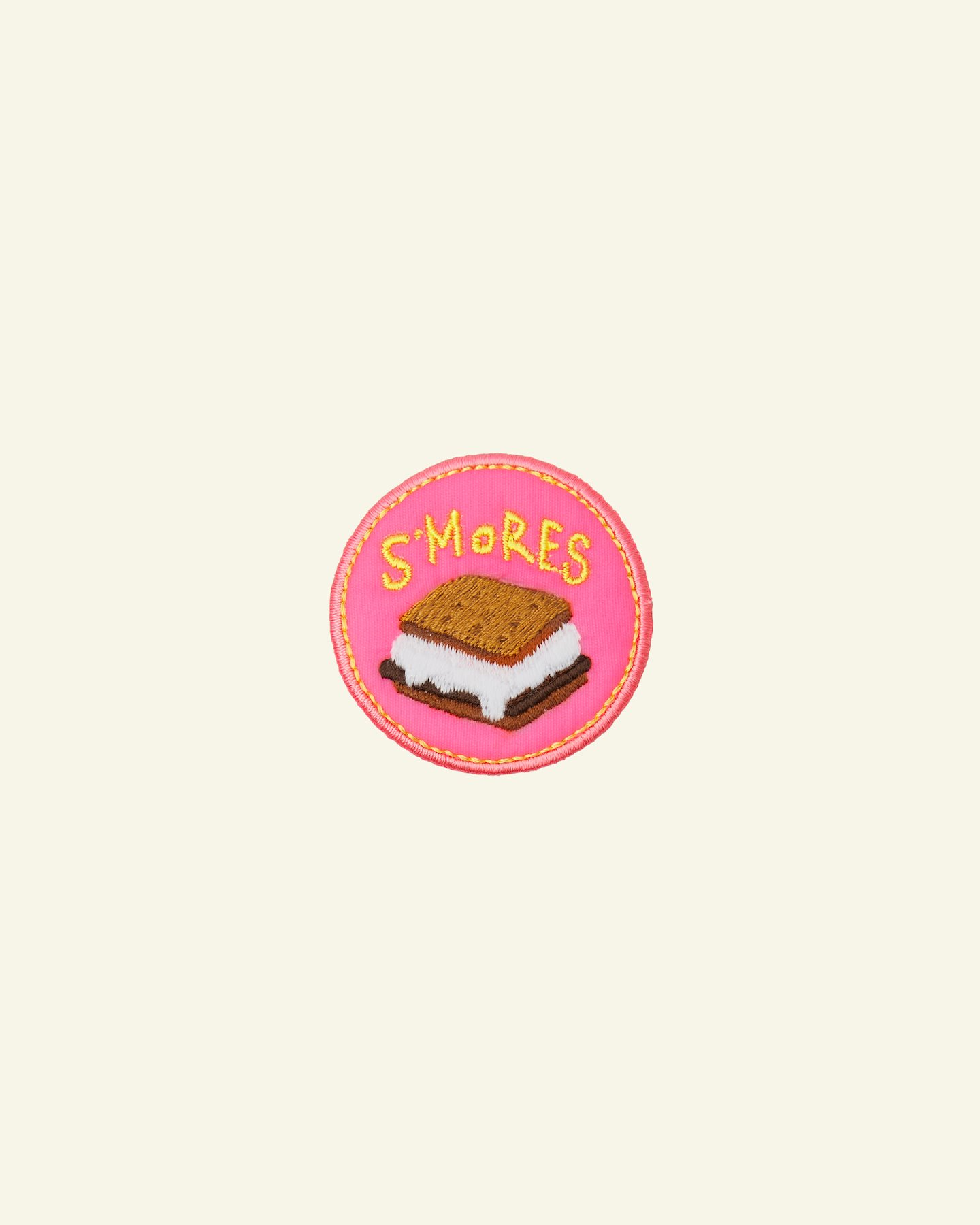 Patch smore 48mm pink 24975_pack