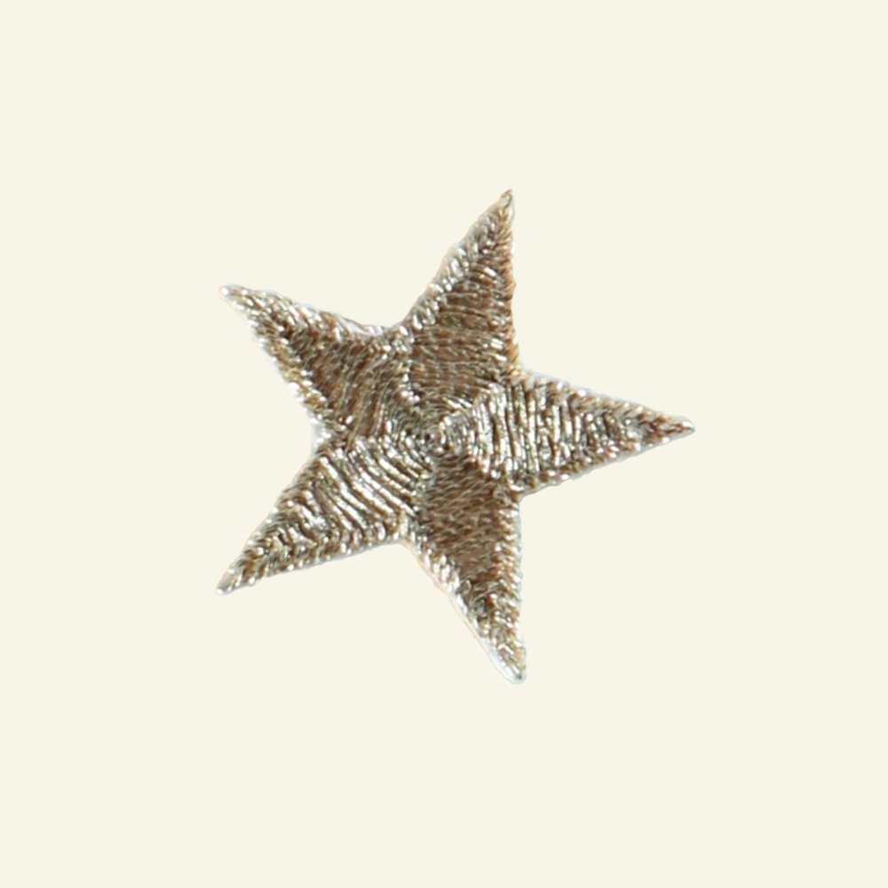 Patch star 2,6 x 2,6 cm gold 1psc 23556_pack