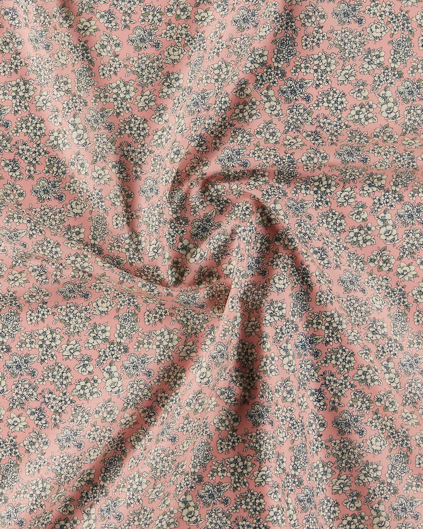 Patchwork 45x55cm blå omrids blomst rosa 92815_pack