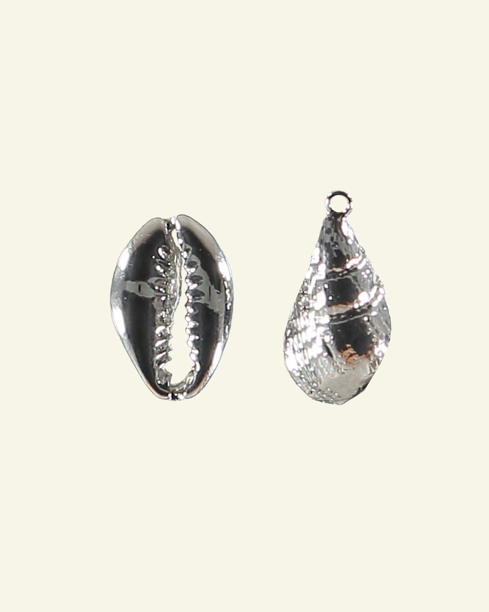 Pendant shells 17-20mm silver colored 96246_pack