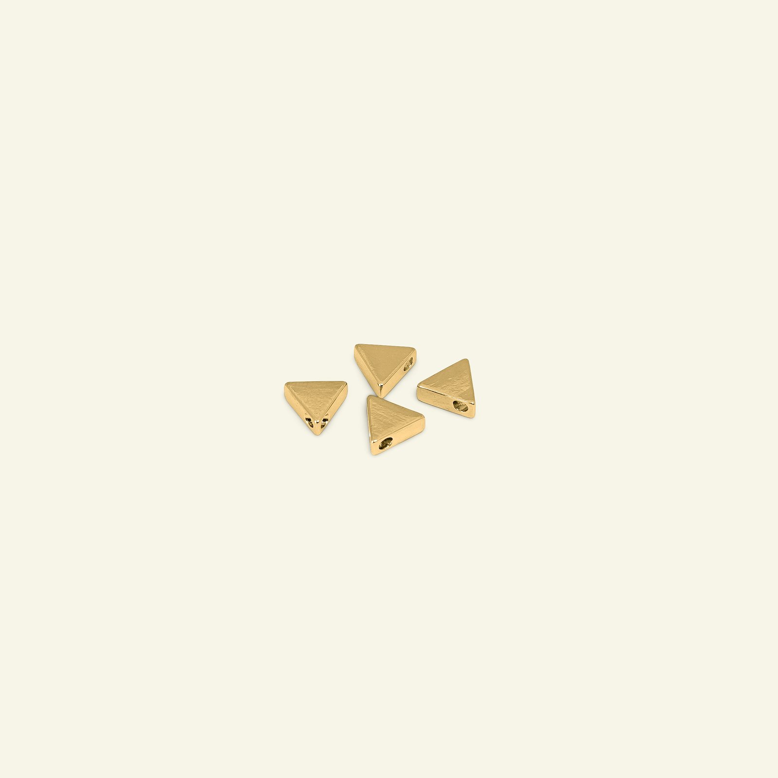 Pendant triangle 7x7mm brass colored 96279_pack