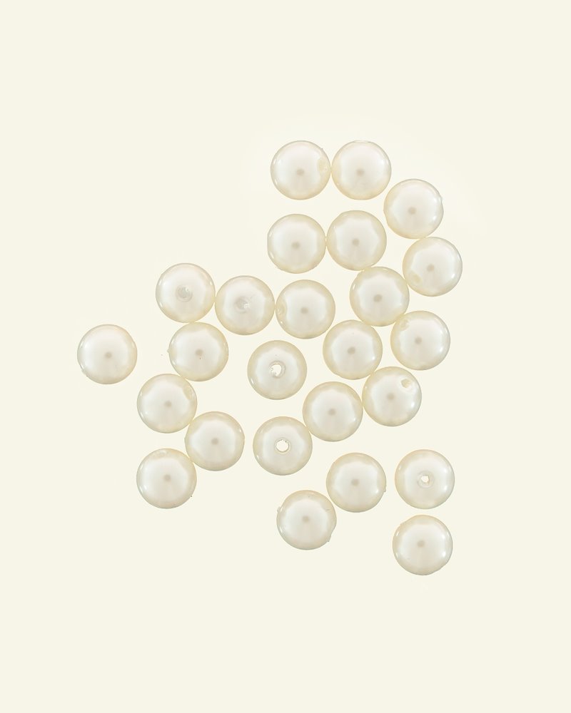 Perlen 10mm perlmuttfarb./offwhite 25Stk 43251_pack