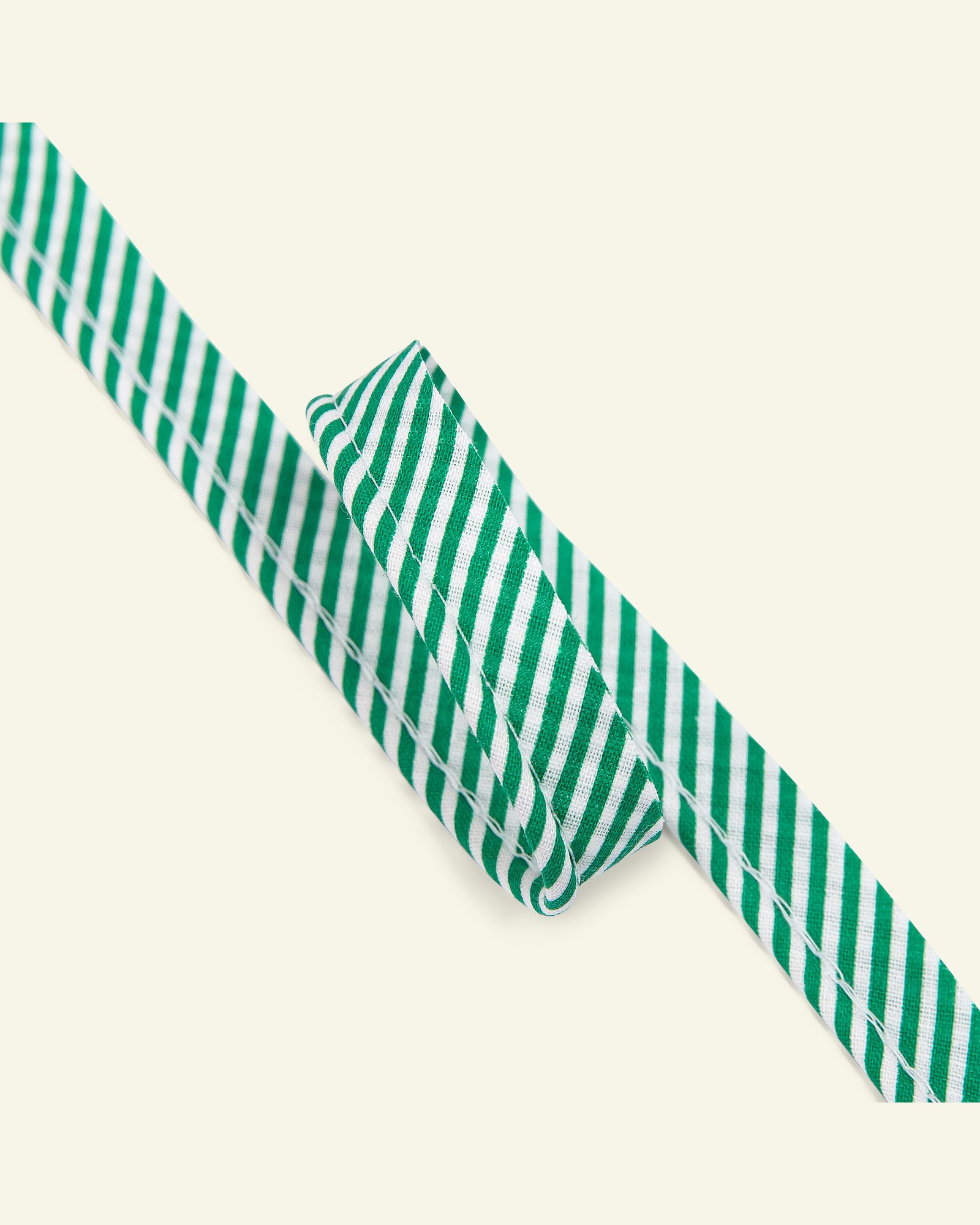 Piping 4mm 2mm stripes green/white 3m 71307_pack