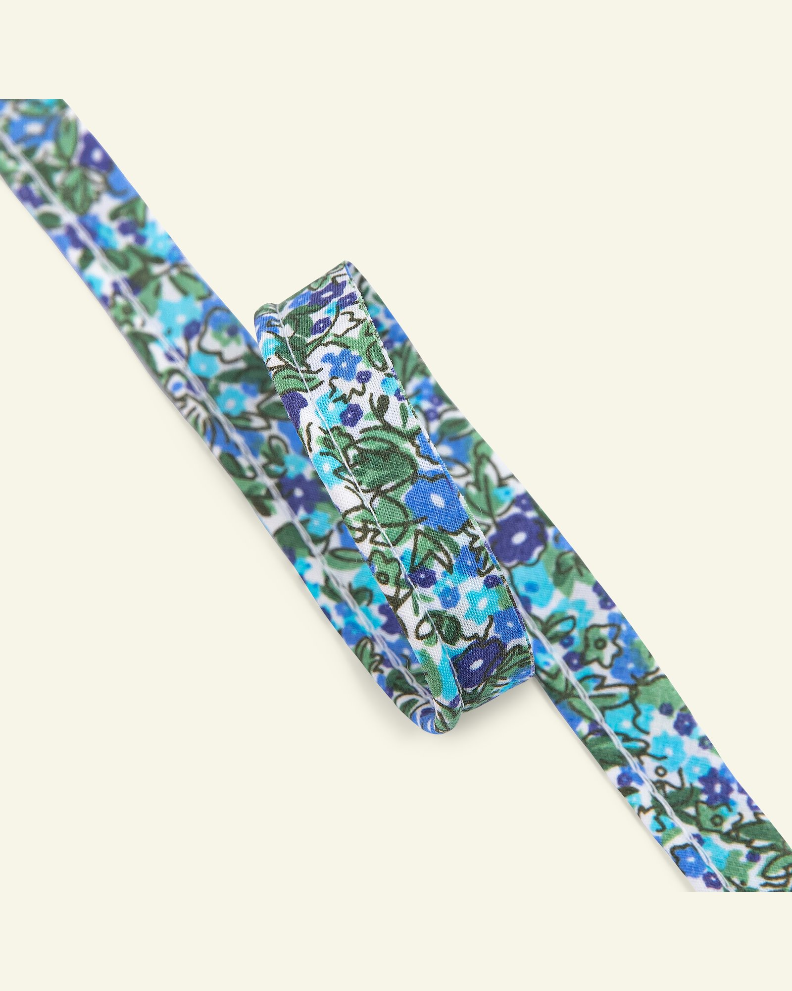 Piping 4mm flowers blue/white/green 3m 71310_pack