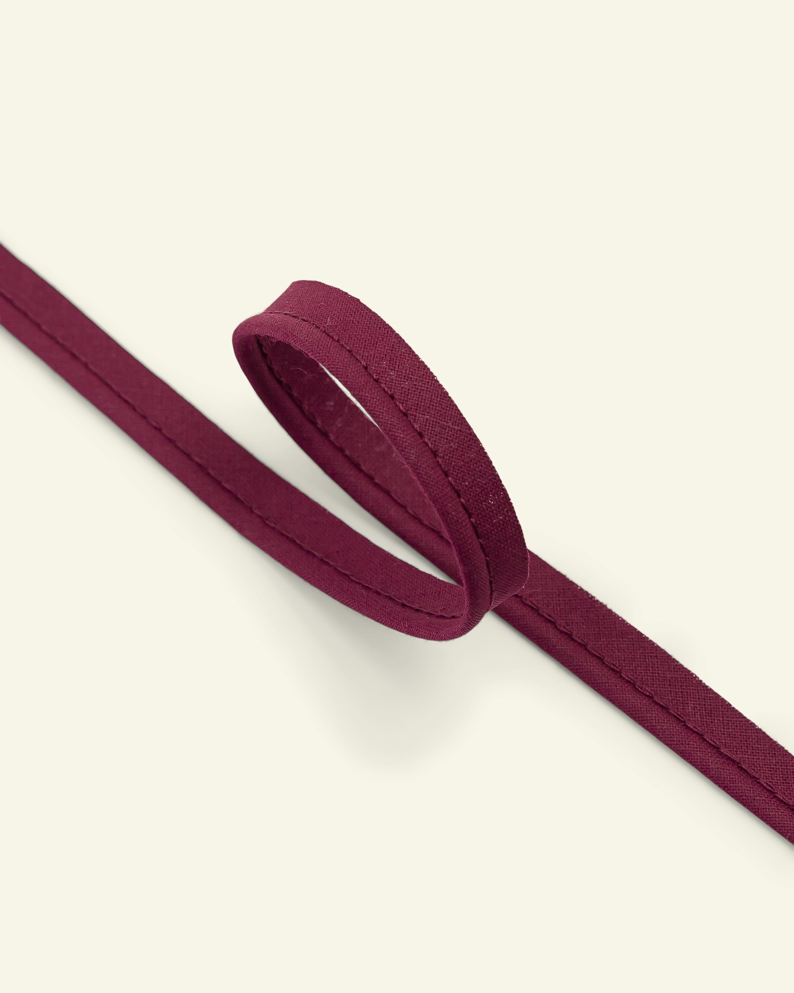 Piping ribbon cotton 4mm bordeaux 5m 71014_pack