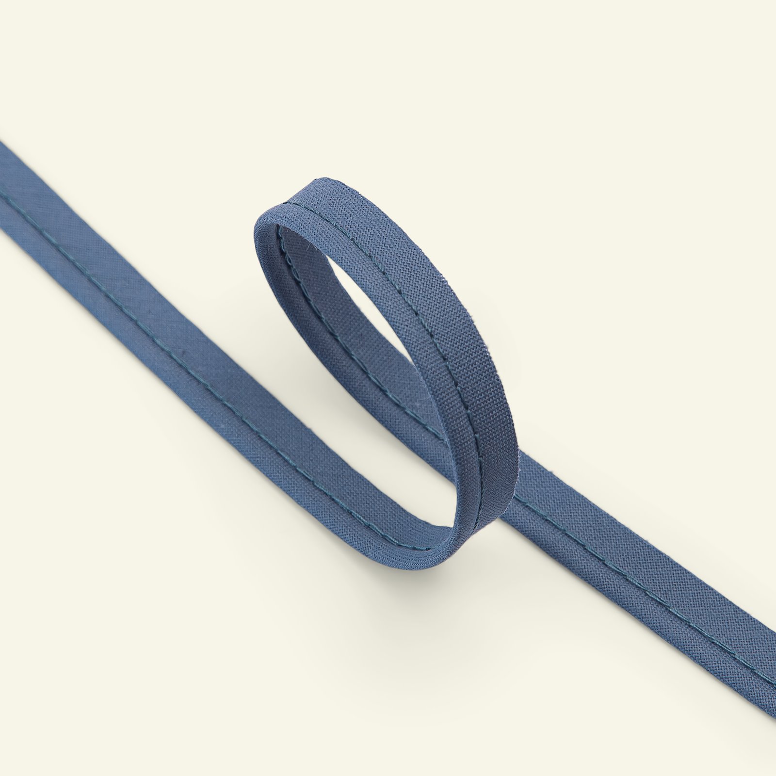 Piping ribbon cotton 4mm dusty blue 5m 71007_pack