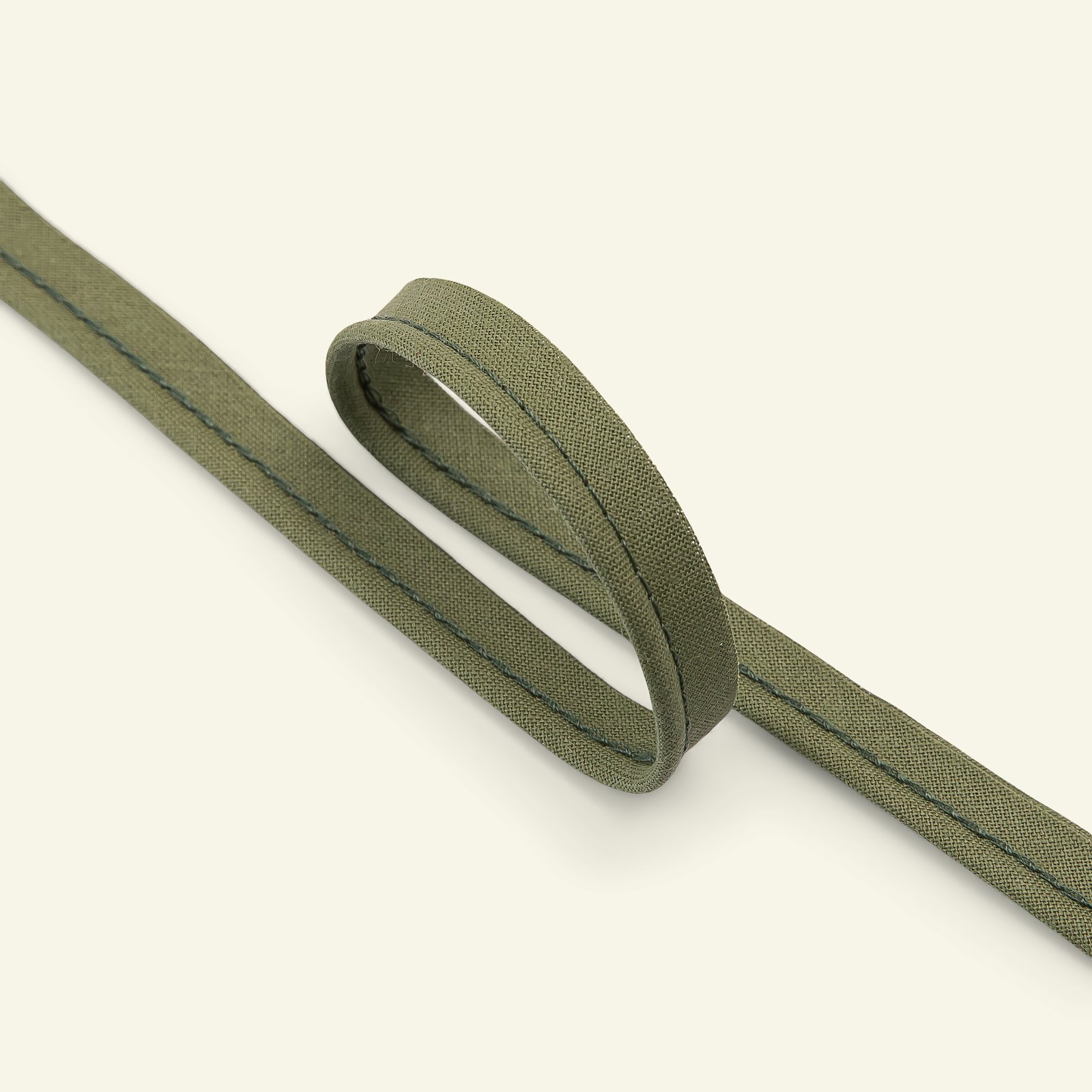Piping ribbon cotton 4mm dusty olive 5m 71033_pack