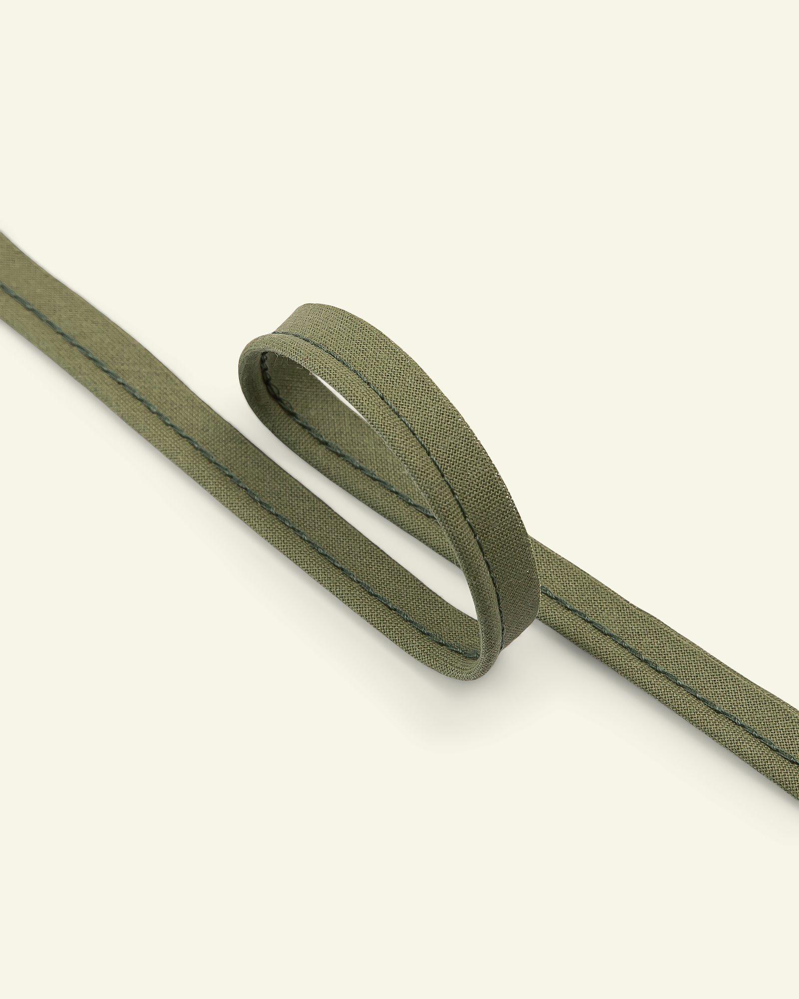 Piping ribbon cotton 4mm dusty olive 5m 71033_pack