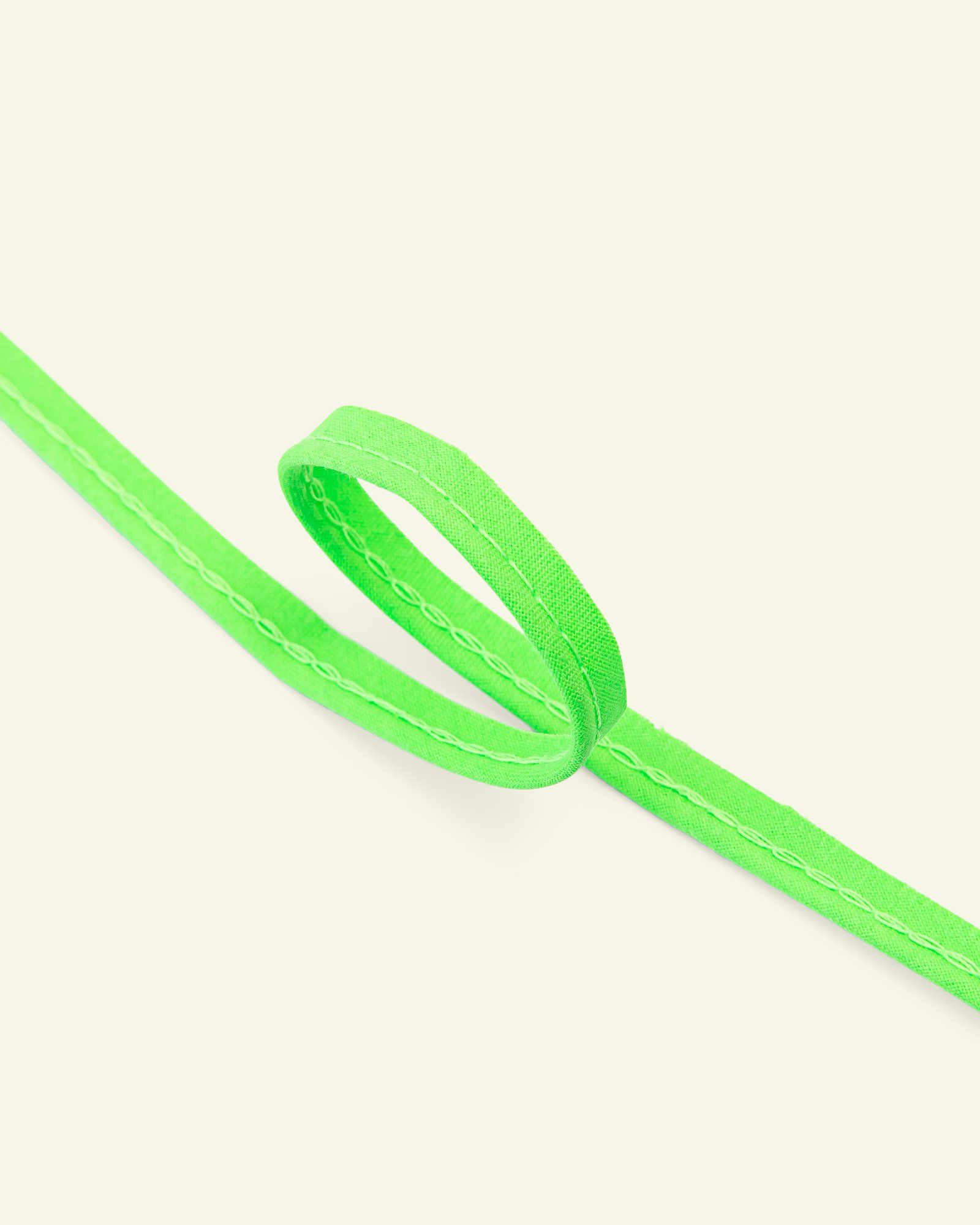 Piping ribbon cotton 4mm neon green 3m 71143_pack