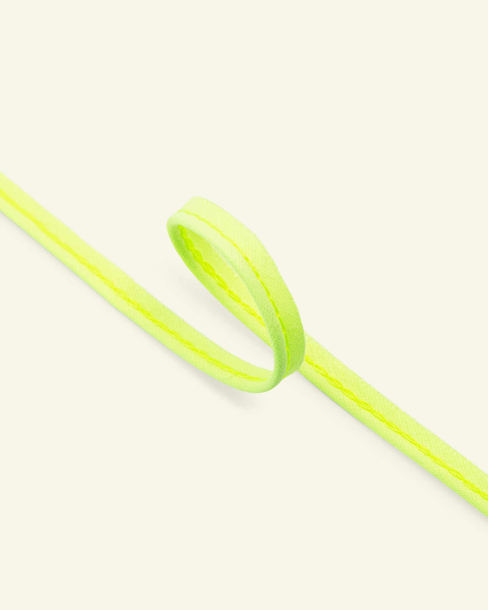 Piping ribbon cotton 4mm neon yellow 3m 71142_pack