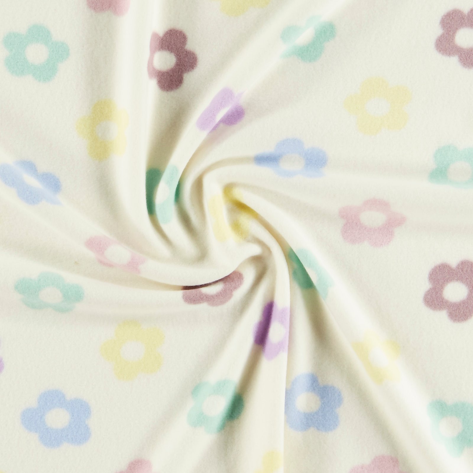 Polar fleece putty with daisies 220689_pack