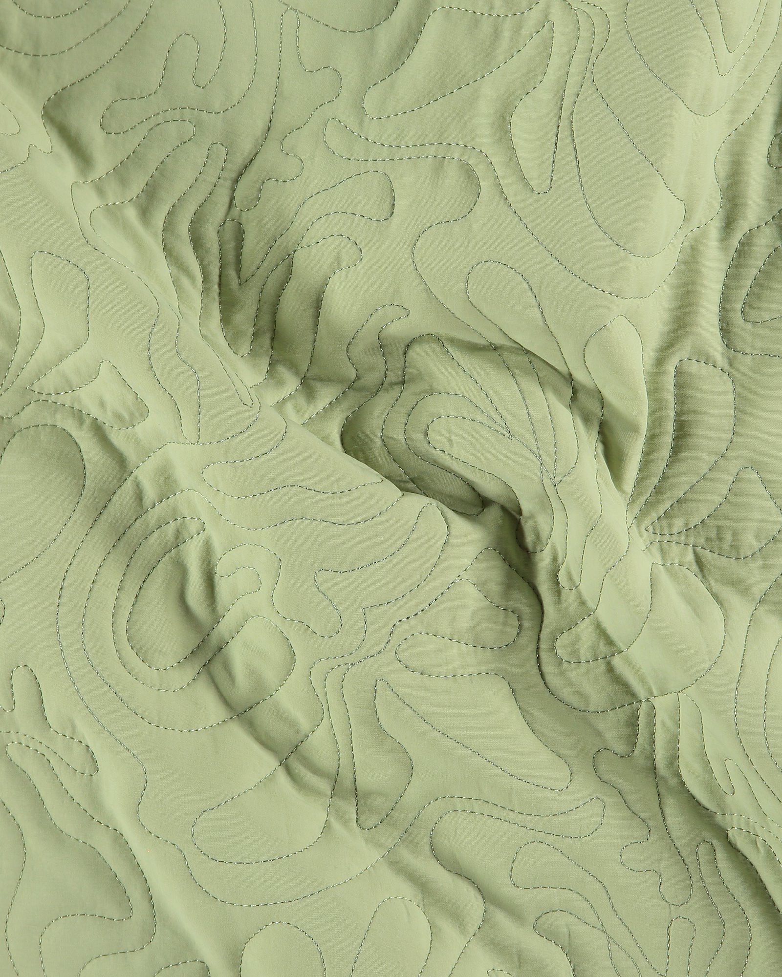 Quilted taslan light sage/putty 2-sided 920250_pack