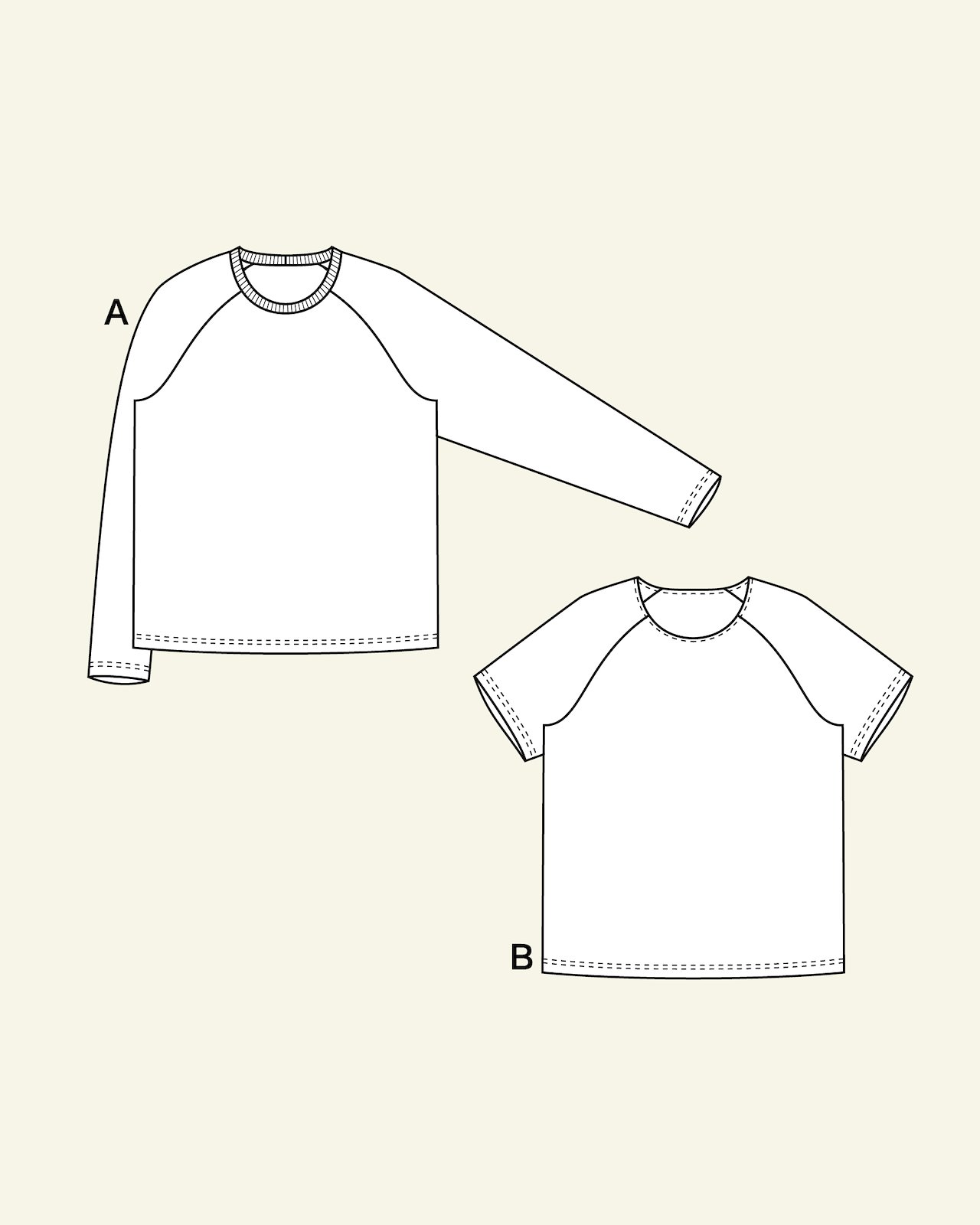 Raglan genser og t-skjorte p22072_pack