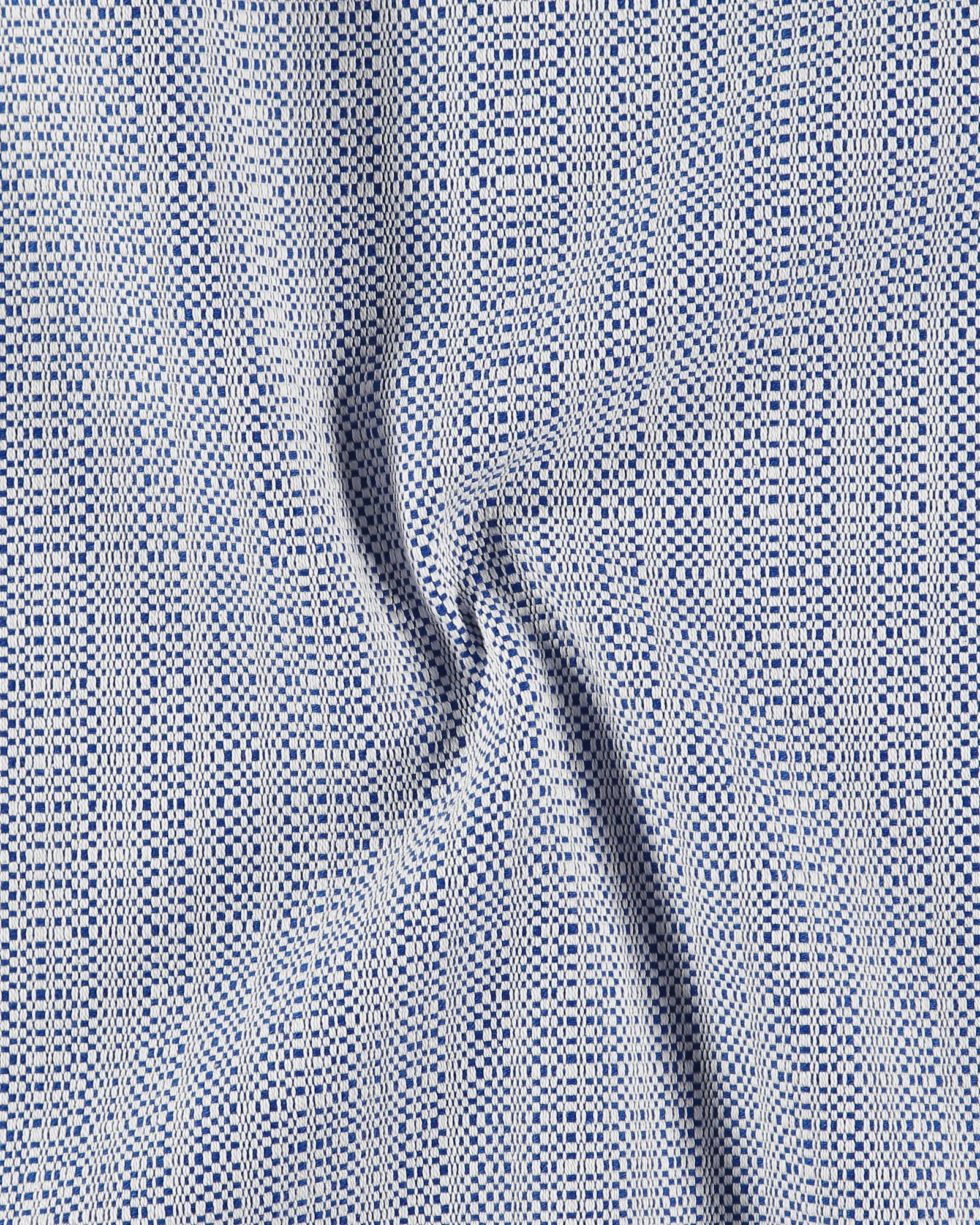 Recycled jacquard mit weiß/blauem Muster 826282_pack