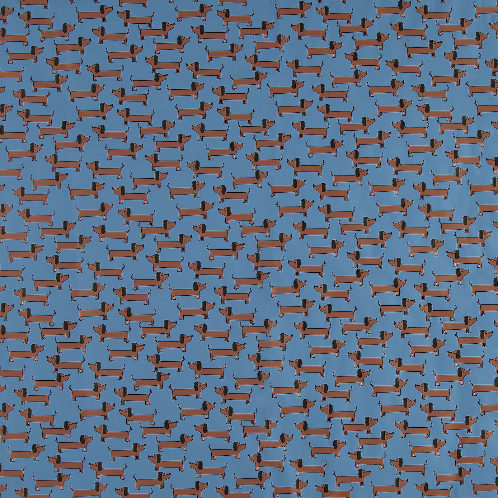 Regenbekleidungsstoff, Blau mit Hund 650741_pack_sp