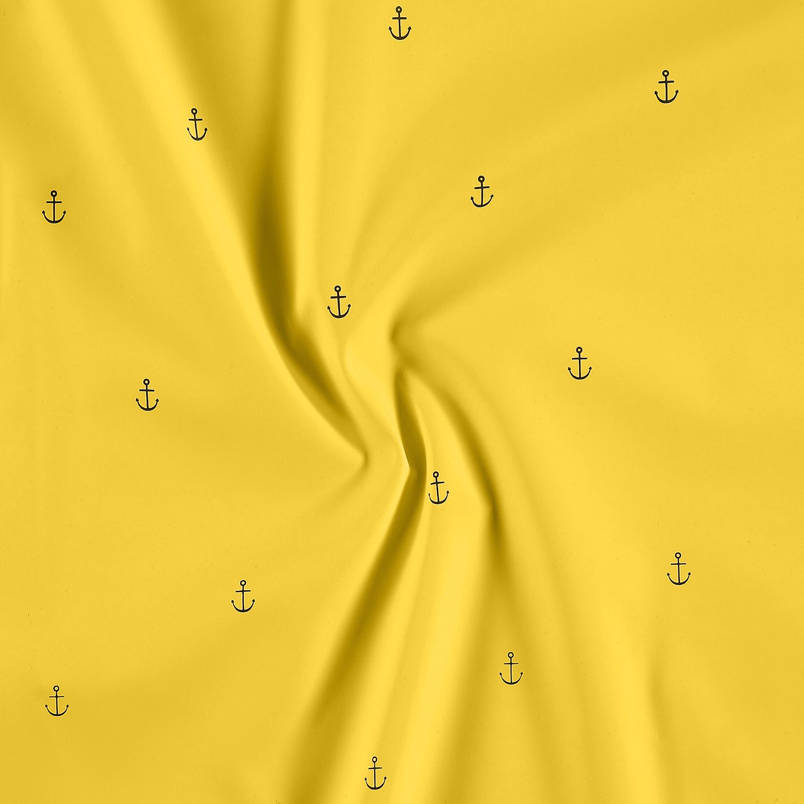 Regenbekleidungsstoff, Gelb mit Anker 650739_pack