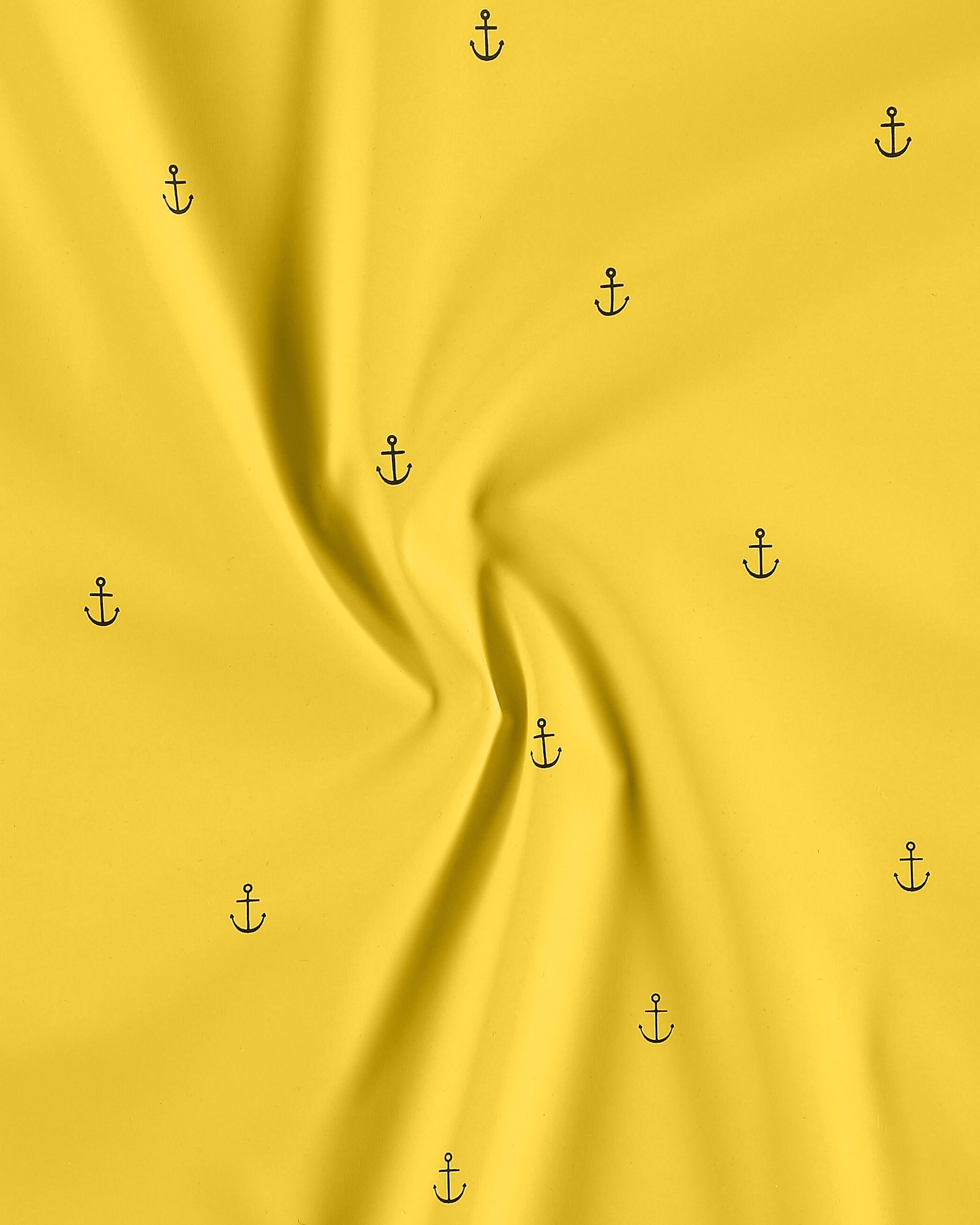 Regenbekleidungsstoff, Gelb mit Anker 650739_pack