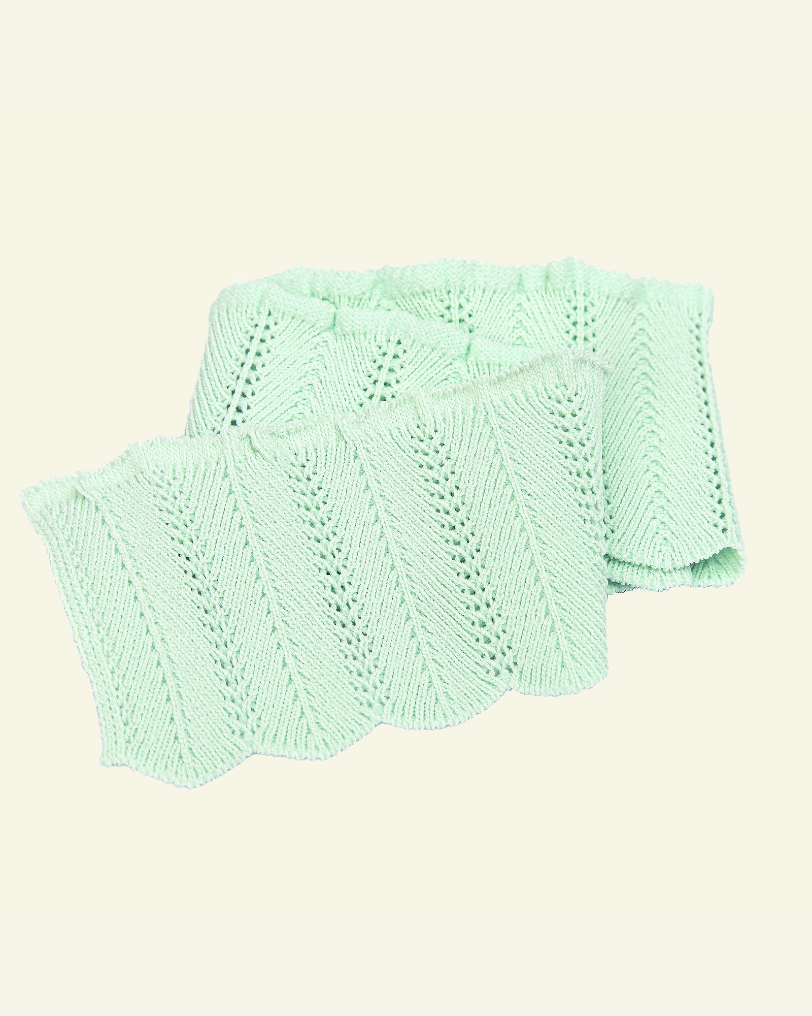 Rib knitted 6x55cm mint green 1pc 96139_pack