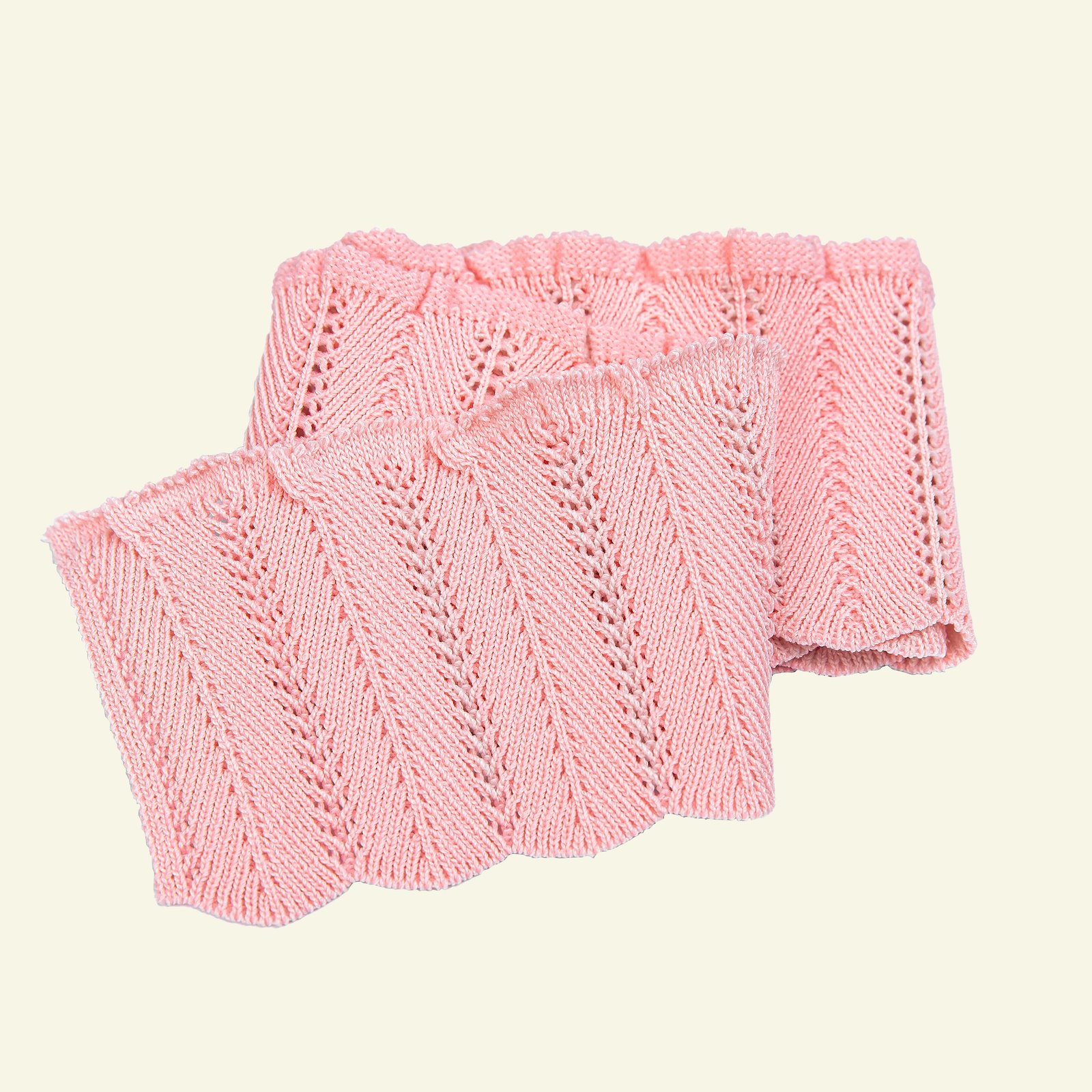 Rib knitted 6x55cm powder pink 1pc 96137_pack
