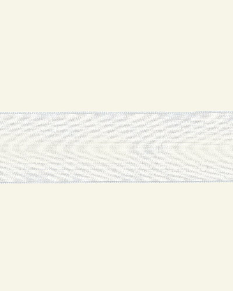 Ribbon organza 25mm white 3m 73210_pack