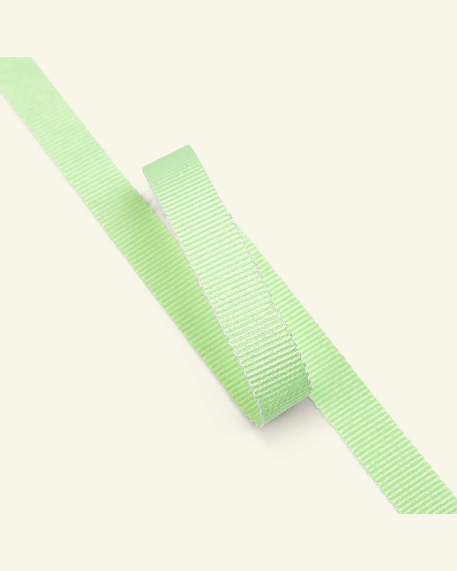 Ribbon woven 13mm neon mint green 3m 21400_pack